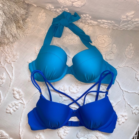 royal blue bikini tops